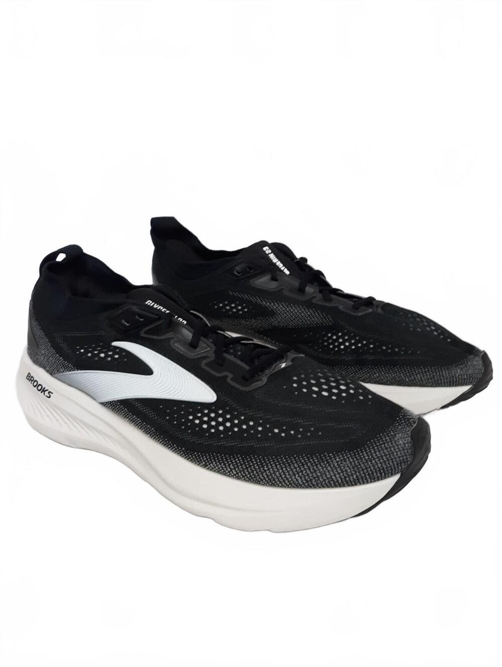 Brooks Glycerin 23 Men's Running Shoes Black Grey White Size 13 D Medium
